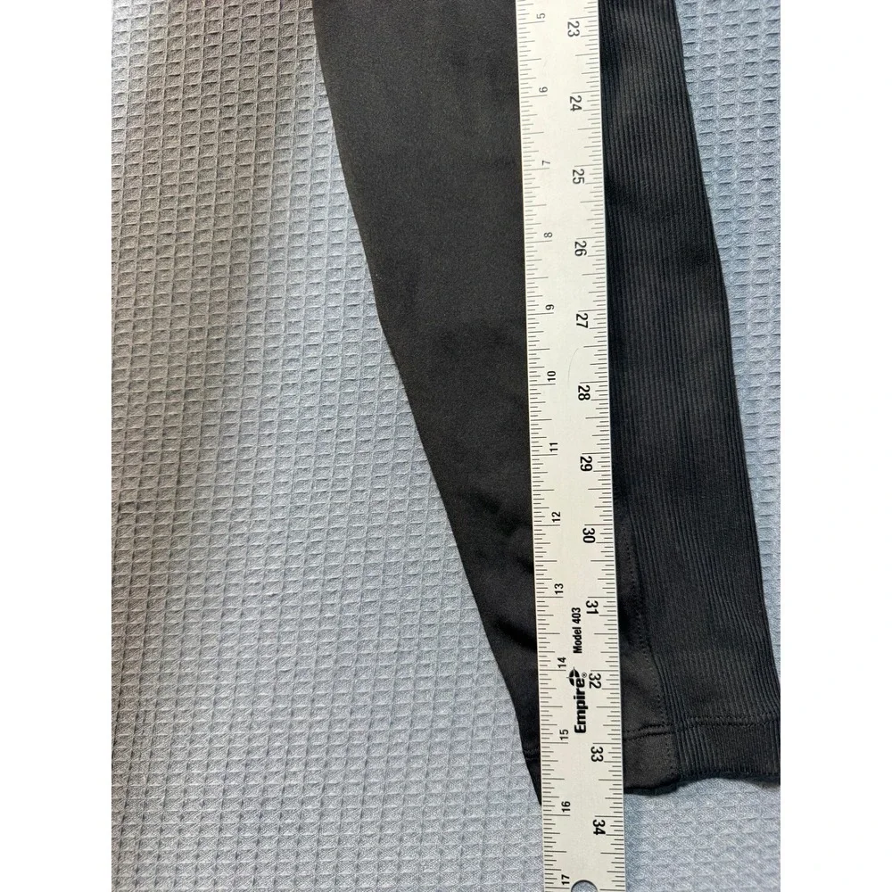 Nike Air Fast Leggings Womens Xs Black 7/8 Tight Fit Mid Rise